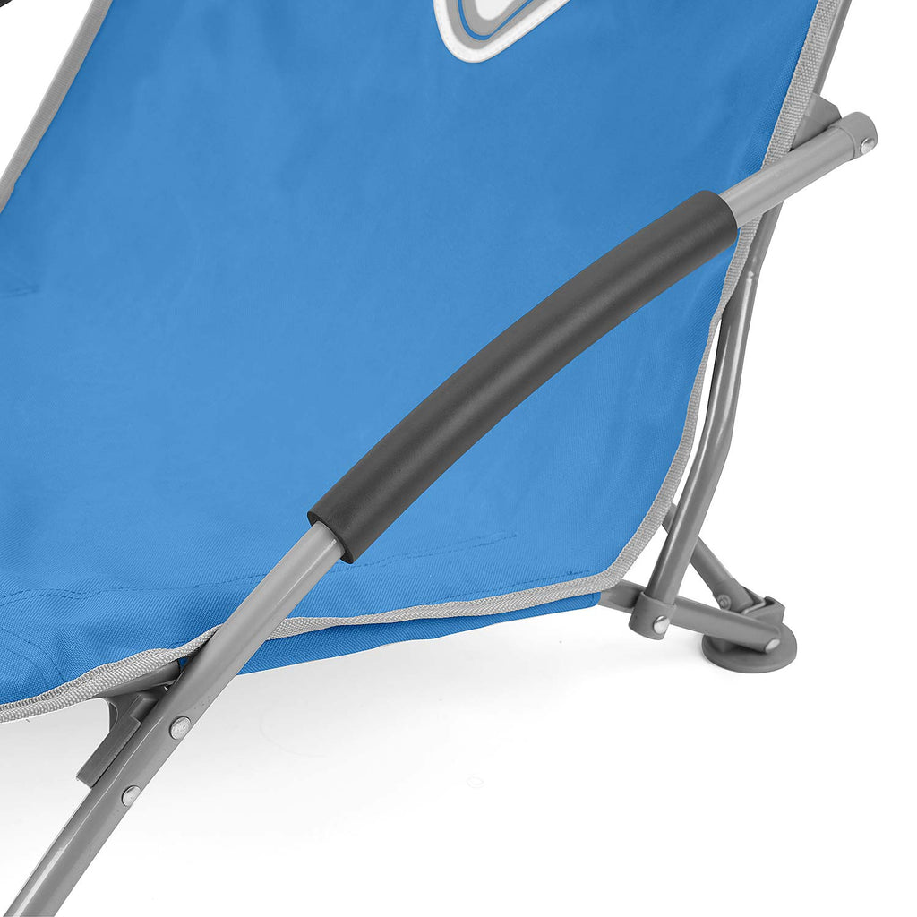 Volkswagen VW Low Beach Folding Camping Chair Blue