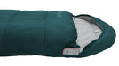 Easy Camp Moon 200 Single Sleeping Bag side view showing zip colour