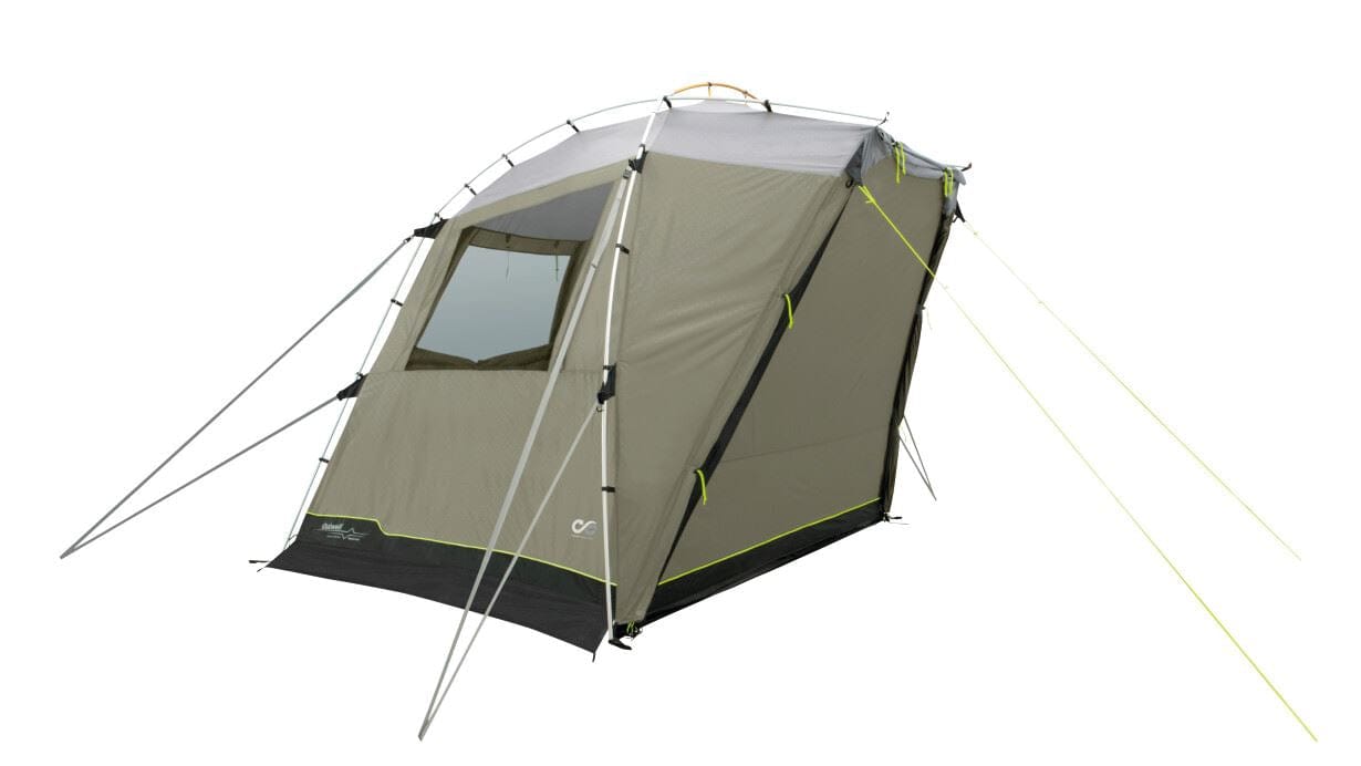 Outwell Woodcrest Vehicle Awning shown freestanding